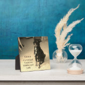Loved and Treasured, Pet Photo Typography Fotoplaat (Insitu)