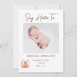 Loved Beyond Measure Baby Aankondiging