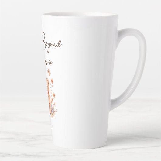 Loved Beyond Measure Latte Mug (Droite)