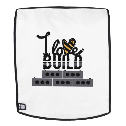 LOVED BUILD — BAG PACK RUGTASSEN (Verwijderbaar gezicht)