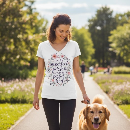 Loved By A Perfect God Tri-Blend Shirt