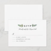 Loved Dearly RSVP Kaartje (Voorkant / Achterkant)