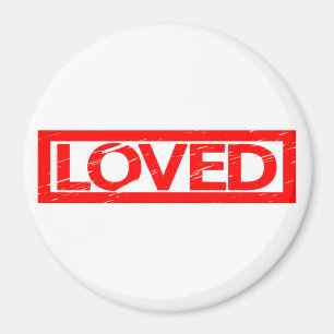 Loved Stamp Magneet