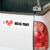 LoveDerby, I, Roller Derby Bumpersticker (Op Truck)
