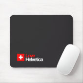 LoveHelvetica MousePad 001 Muismat (Met muis)