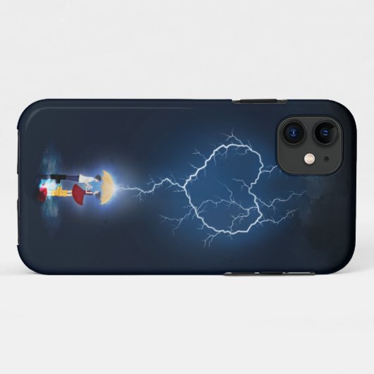 "Lovehit" Romantic Moment onder een paraplu Case-Mate iPhone Case (Achterkant (horizontaal))