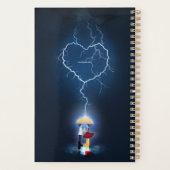 "Lovehit" Romantic Moment onder een paraplu Planner (Achterkant)