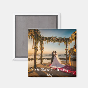 #LoveinBloom:HuwelijksdagMagneet Magneet