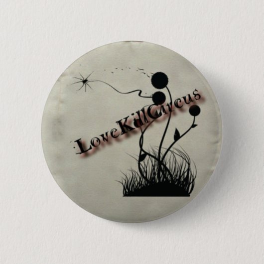 lovekillcircus ronde button 5,7 cm (Voorkant)