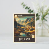 Loveland, Colorado |  BRIEFKAART (Staand voorkant)