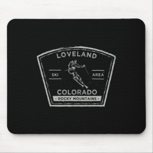 Loveland Colorado Sneeuwschaatsen Muismat
