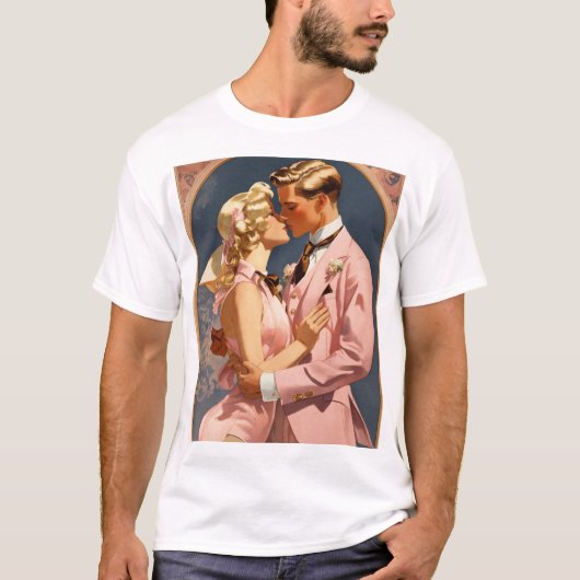 LoveLines : Expressions de romance sur T-Shirts (Devant)