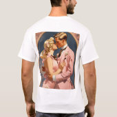 LoveLines : Expressions de romance sur T-Shirts (Dos)