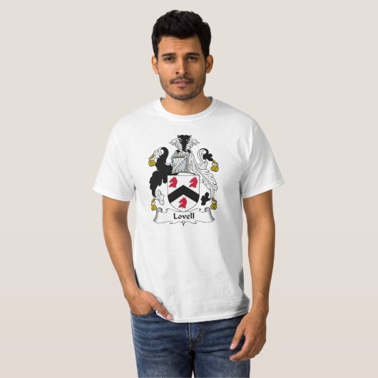 Lovell Family Crest T-shirt (Voorkant volledig)