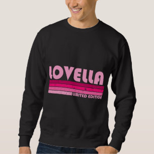 LOVELLA Naam Gepersonaliseerde Retro jaren '90 Bi Trui