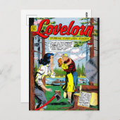 Lovelorn Betrayal Romance  Comics Briefkaart (Voorkant / Achterkant)
