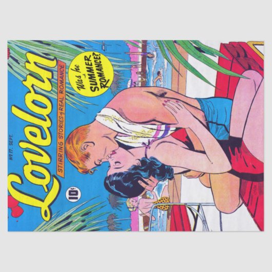 Lovelorn Mijn Zomer Romance  Comics Tissuepapier (Voorkant)