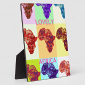 LOVELY AFRICA FOTOPLAAT (Zijkant)