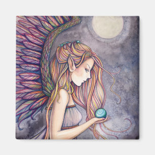Lovely Angel Magnet van Molly Harrison Magneet