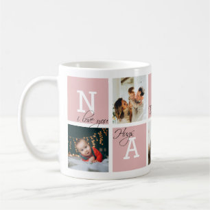 Lovely Appreciation Nanny 5 Photo Red Blush Koffiemok
