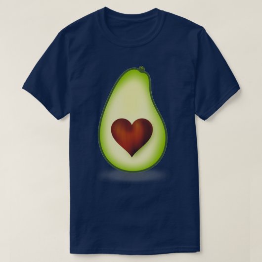 Lovely avocado t-shirt (Design voorkant)