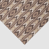 Lovely Aztec-patroon Tissuepapier (Detail)