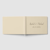 Lovely Beige Wedding Gastenboek (Volledig)