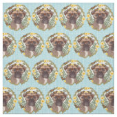 Lovely Boxer Dog Stof (Swatch)