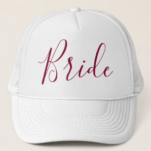 Lovely Bride Calligrafie Trucker Pet