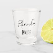 Lovely Bride Keepomwille Shot Glas (Voorkant)