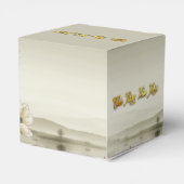 Lovely bucolische scene Spring Vietnamees nieuwjaa Bedankdoosjes (Achterkant)