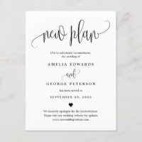 Lovely Calligraphy EDITABLE COLOR Wedding Update