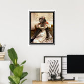 Lovely Chimp in Gown Poster (Thuiskantoor)