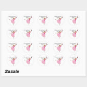 Lovely Clara en haar Nutcracker Ronde Sticker (Vel)
