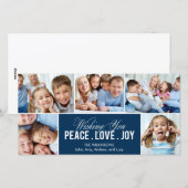 Lovely Collage Holiday Carte photo (Devant / Derrière)