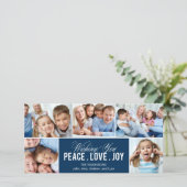 Lovely Collage Holiday Carte photo (Debout devant)