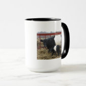 Lovely Cute Beltie Koe en Calf - Belted Galloways Mok (Voorkant rechts)