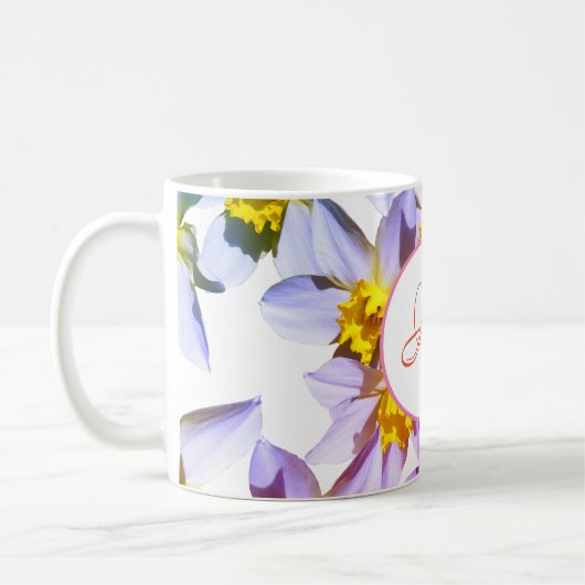 Lovely Daffodil Blossom Classic Mok (Links)