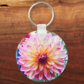 Lovely Dahlia Sleutelhanger (Voorkant)