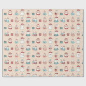 lovely design cadeaupapier (Vlak)