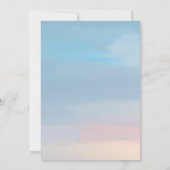 Lovely Dolphin Cute Baby Girl, eerste verjaardag I Kaart (Achterkant)