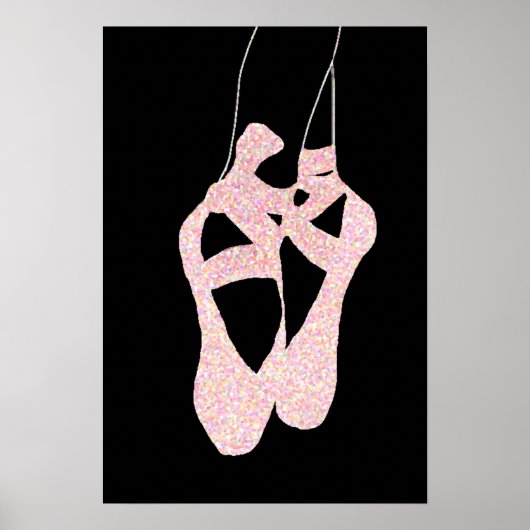 Lovely En Pointe Ballet Shoes Poster - 369 (Voorkant)