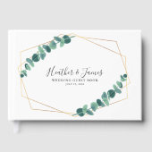 Lovely Eucalyptus Wedding Gastenboek (Voorkant)