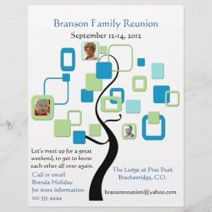 Lovely Family Reunion Flyer
