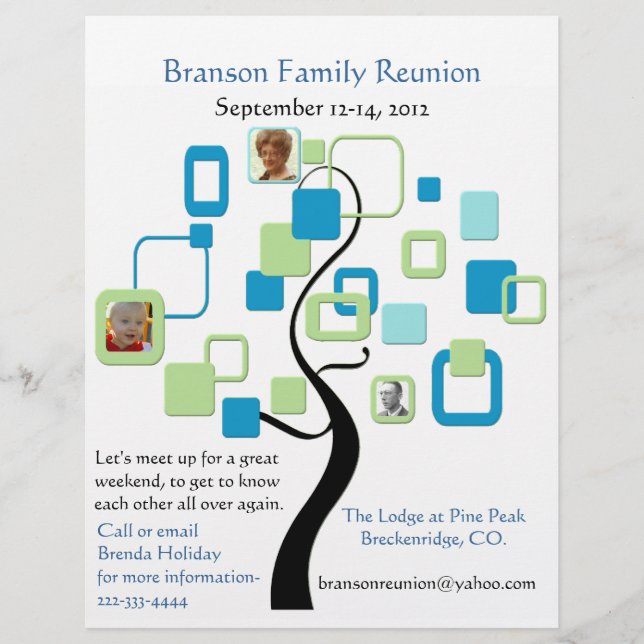 Lovely Family Reunion Flyer (Voorkant)