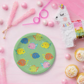 Lovely Fishes Papieren Bordje (Feest)