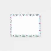 Lovely Floral Mason Jar Hearts Pattern Post-it® Notes (Voorkant)