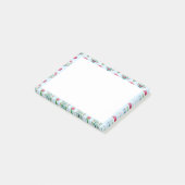 Lovely Floral Mason Jar Hearts Pattern Post-it® Notes (Schuin)