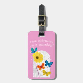 lovely flower tag -gerbera- bagagelabel