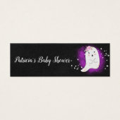 Lovely Ghost Halloween Baby shower Déchets Raffle (Devant)
